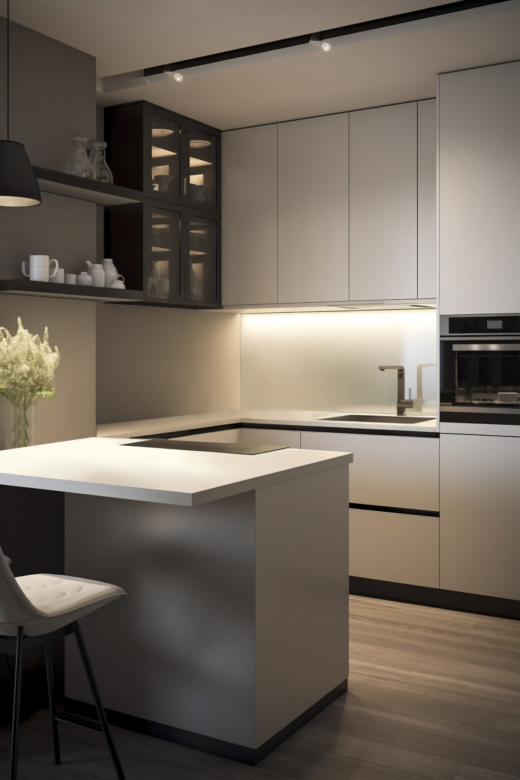 A design of kitchen