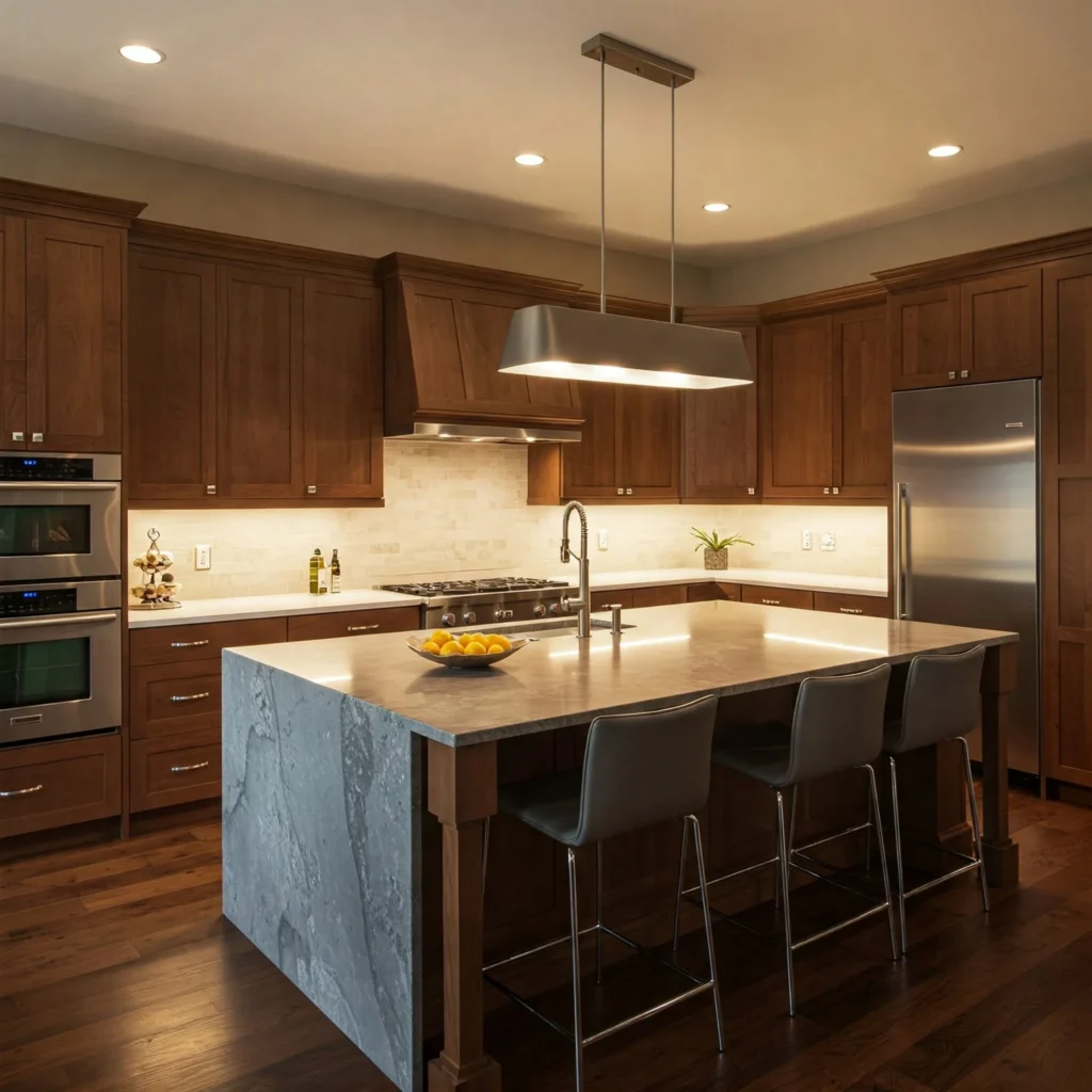 A kitchen design