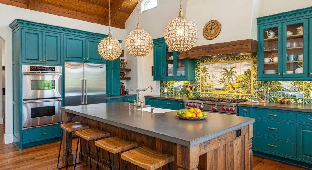 A full kitchen remodel with beautiful tiles cabienet and beautiful backsplashes